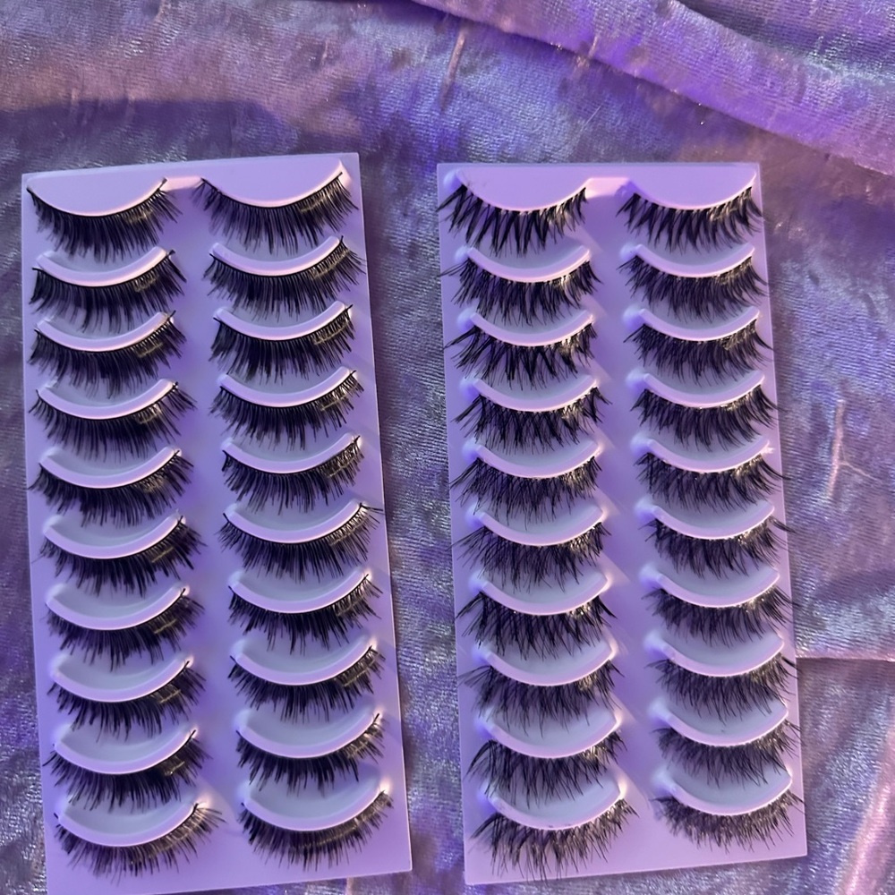 Fake eyelashes bundle